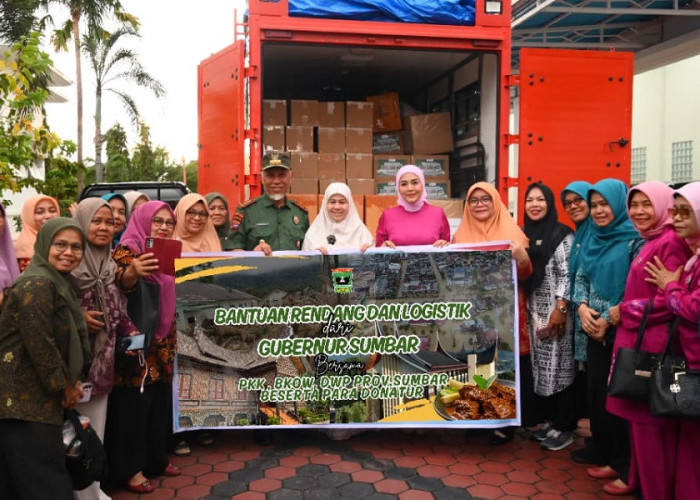 Bantuan Rendang dari Sumbar Mengalir ke Aceh dan Sumut untuk Korban Bencana