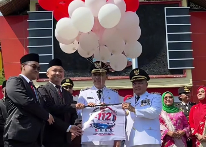 Kado Kemerdekaan untuk Agam, Layanan Darurat 112 Resmi Diluncurkan