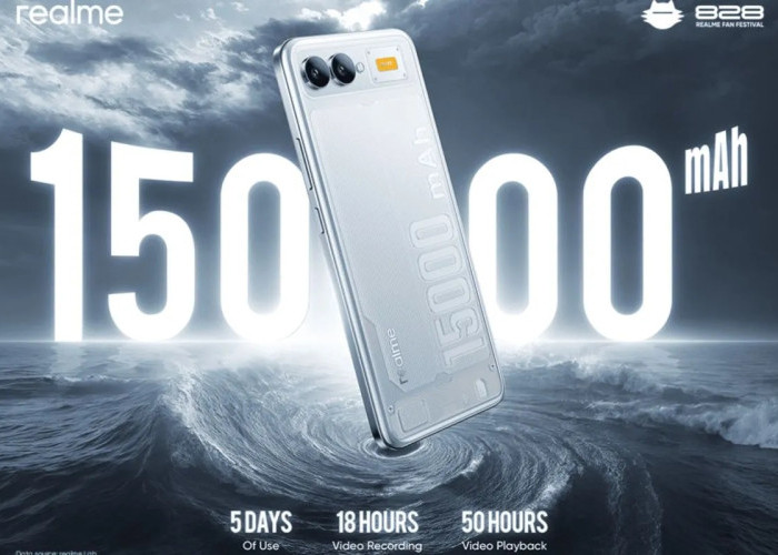 Inovasi Baru Realme: Baterai Raksasa 15.000 mAh dan Sistem Pendingin Tercanggih