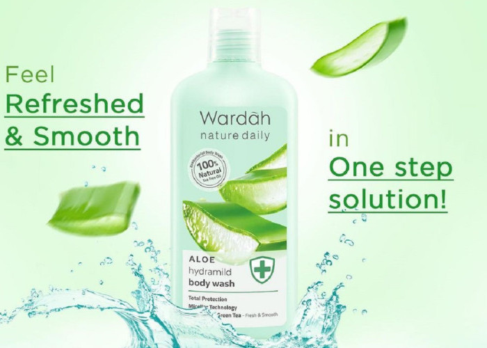 Wardah Rilis Body Wash dengan Micellar Technology, Mandi Bersih Tanpa Bikin Kulit Kering