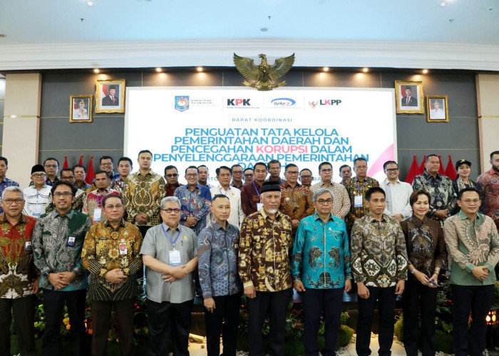 Mahyeldi Tekankan Komitmen Sumbar Perkuat Tata Kelola Pemerintahan dan Pencegahan Korupsi