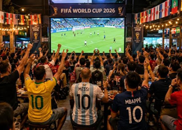 Bupati Dharmasraya Ajak Warga Ramaikan Nobar Final Piala Dunia 2026 di Dua Lokasi