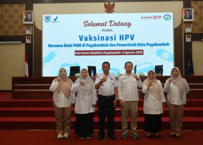 Dukung Program KORPRI Nasional, 130 ASN dan Warga Payakumbuh Dapat Vaksinasi HPV Gratis