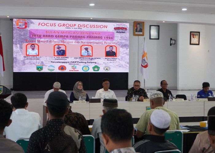 Perkuat Kesiapsiagaan Bencana, Pemko Padang Panjang dan PJKIP Dorong Optimalisasi Peran Masjid