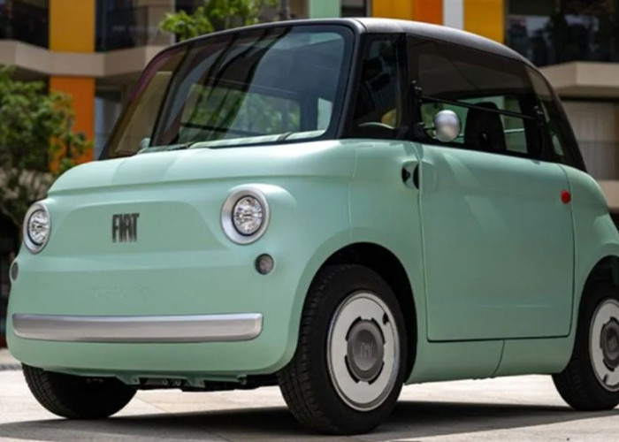 Mobil Listrik Mungil Fiat Topolino Resmi Mengaspal, Dibanderol Rp250 Jutaan