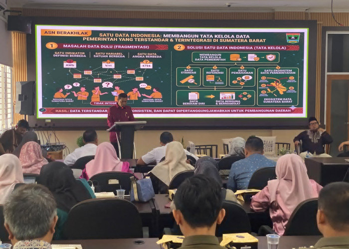 Pemprov Sumatera Barat Perkuat Statistik Sektoral Demi Kebijakan Pembangunan yang Tepat Sasaran