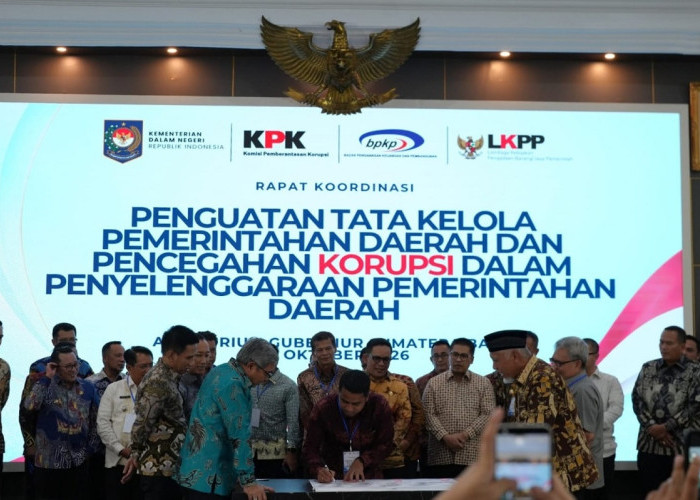 Pemprov Sumbar Gelar Rakor Pencegahan Korupsi, Wamendagri hingga Ketua KPK Ingatkan Pentingnya Integritas
