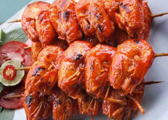 Resep Sate Udang Bakar, Sajian Laut Lezat dengan Aroma Rempah Menggoda
