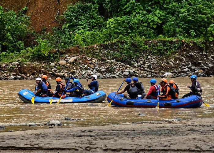 168 Atlet dari 10 Daerah Ikuti Arung Jeram Porprov XVI Sumbar di Pasbar
