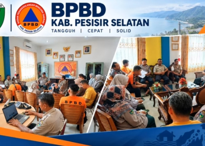 Pemkab Pesisir Selatan Tetapkan Status Tanggap Darurat Bencana Hidrometeorologi selama 14 Hari