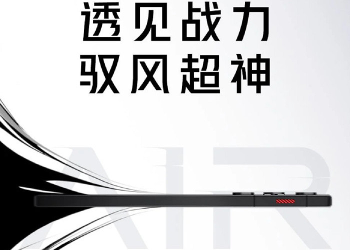 Nubia Umumkan Tanggal Rilis Red Magic 11 Air, Smartphone Gaming Tipis dengan Performa Flagship