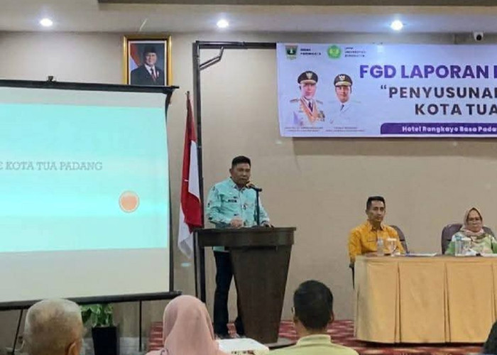 Pemko Padang Susun Pedoman Penataan Kota Tua, Menuju Destinasi Wisata Bersejarah Berkelas Dunia