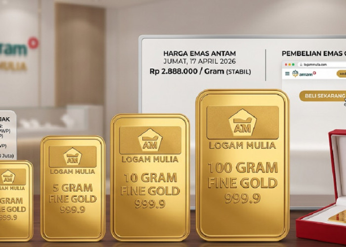 Logam Mulia Longsor: Harga Emas Antam Sabtu Pagi Jatuh ke Rp2.738.000