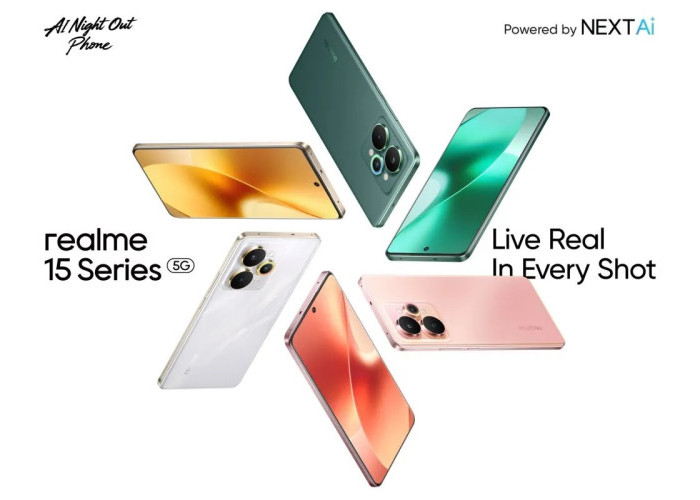 Siap Jadi Andalan Anak Muda, Realme 15 Series 5G Hadir dengan Fitur AI Fotografi Malam