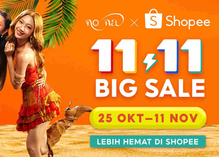 Energi Musik dan Kekompakan no na Jadi Sorotan dalam Iklan Terbaru Shopee 11.11 Big Sale!