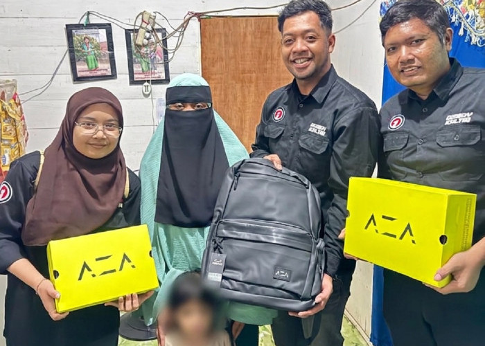 Kisah Pilu Siswa SMKN 4 Samarinda, AZA DBL Indonesia Beri Bantuan Sepatu untuk Adik Mandala