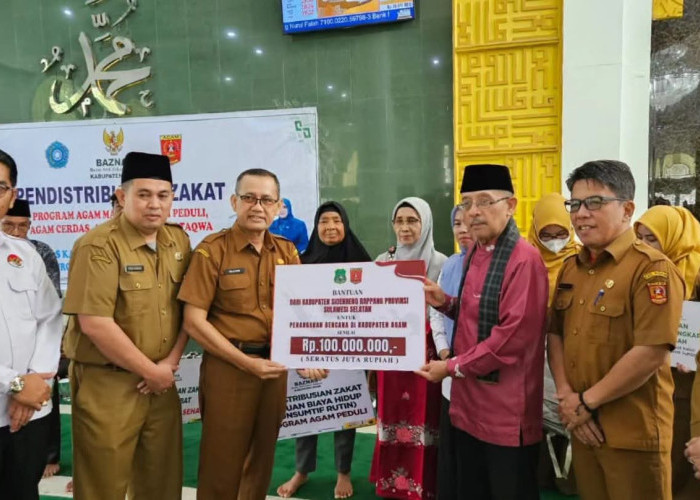 BAZNAS Agam Salurkan Zakat Rp188,78 Juta untuk 92 Mustahik, Sasar Sektor Pertanian