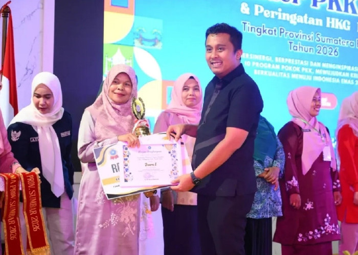 Wagub Vasko Ruseimy Tutup Jambore PKK Sumbar 2026, Kota Sawahlunto Keluar Sebagai Juara Umum