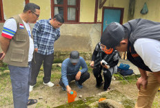 Pemenuhan kebutuhan Air Minum Pasca Bencana, BPBD Agam Dampingi BRIN Survei Teknologi Air Siap Minum