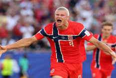 Erling Haaland Cetak Dwigol, Norwegia Bungkam Irak 4-1