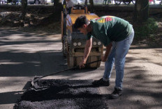  Tingkatkan Kenyamanan Pengguna Jalan, DPUPR Kota Padang Gencar Tambal Lubang di Sejumlah Ruas