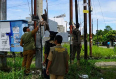 Bersihkan Wajah Kota, Kecamatan Koto Tangah Tertibkan Media Promosi Tak Layak