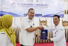 Sekolah Lapang Cuaca Digelar di Pariaman, 35 Nelayan Dibekali Ilmu Keselamatan