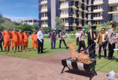 Polda Sumbar Musnahkan 108 Kilogram Narkoba Sitaan, Perang Melawan Narkoba Terus Berlanjut