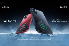 Infinix Resmi Rilis GT 50 Pro di Indonesia, HP Gaming dengan Teknologi Pendingin Cair 'HydroFlow'