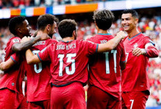 Bantai Uzbekistan 5-0, Cristiano Ronaldo Pimpin Portugal Puncaki Grup K Piala Dunia 2026