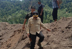 Gerak Cepat, Wabup Risnaldi Tinjau Jalan Terban yang Mengisolasi Kawasan Sako