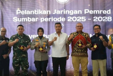 Resmi Dilantik, Adrian Tuswandi Pimpin Jaringan Pemred Sumbar Periode 2025–2028