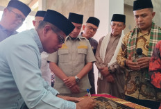 Wabup Risnaldi Resmikan Masjid di Tarusan, Dorong Masjid Jadi Pusat Iman dan Pendidikan Generasi