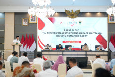 Perkuat Ekonomi Daerah, Pemprov Sumbar dan OJK Gelar Rapat Pleno TPAKD 2024