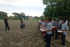 Sambut Hardiknas 2026, Tim Drumband Gabungan SMP di Padang Matangkan Persiapa