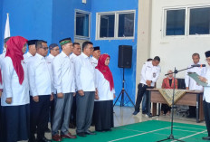 Lantik Pengurus PMI Pessel, Aristo Munandar Tekankan Penguatan Relawan dan Sinergi Kemanusiaan