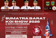 Sumatra Barat Koi Show 2026 Hadirkan Kompetisi Koi dan Ragam Hobi di Padang Panjang