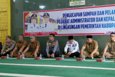 86 Kepala Sekolah dan Satu Irban Inspektorat Agam Dilantik