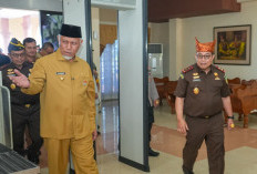 Gubernur Mahyeldi Sambut Kedatangan Kajati Sumbar yang Baru, Dedie Tri Hariyadi