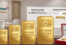 Logam Mulia Longsor: Harga Emas Antam Sabtu Pagi Jatuh ke Rp2.738.000