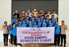 Wali Kota Padang Fadly Amran Lepas Tim PSTS Tabing U-13 Menuju Putaran Nasional Piala Soeratin 2026