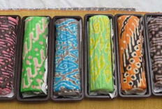 Bolu Batik Padang, Oleh-oleh Unik dengan Motif Tradisional di Atas Kue
